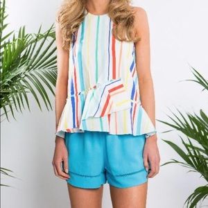 Electric Coral Crosby Shorts